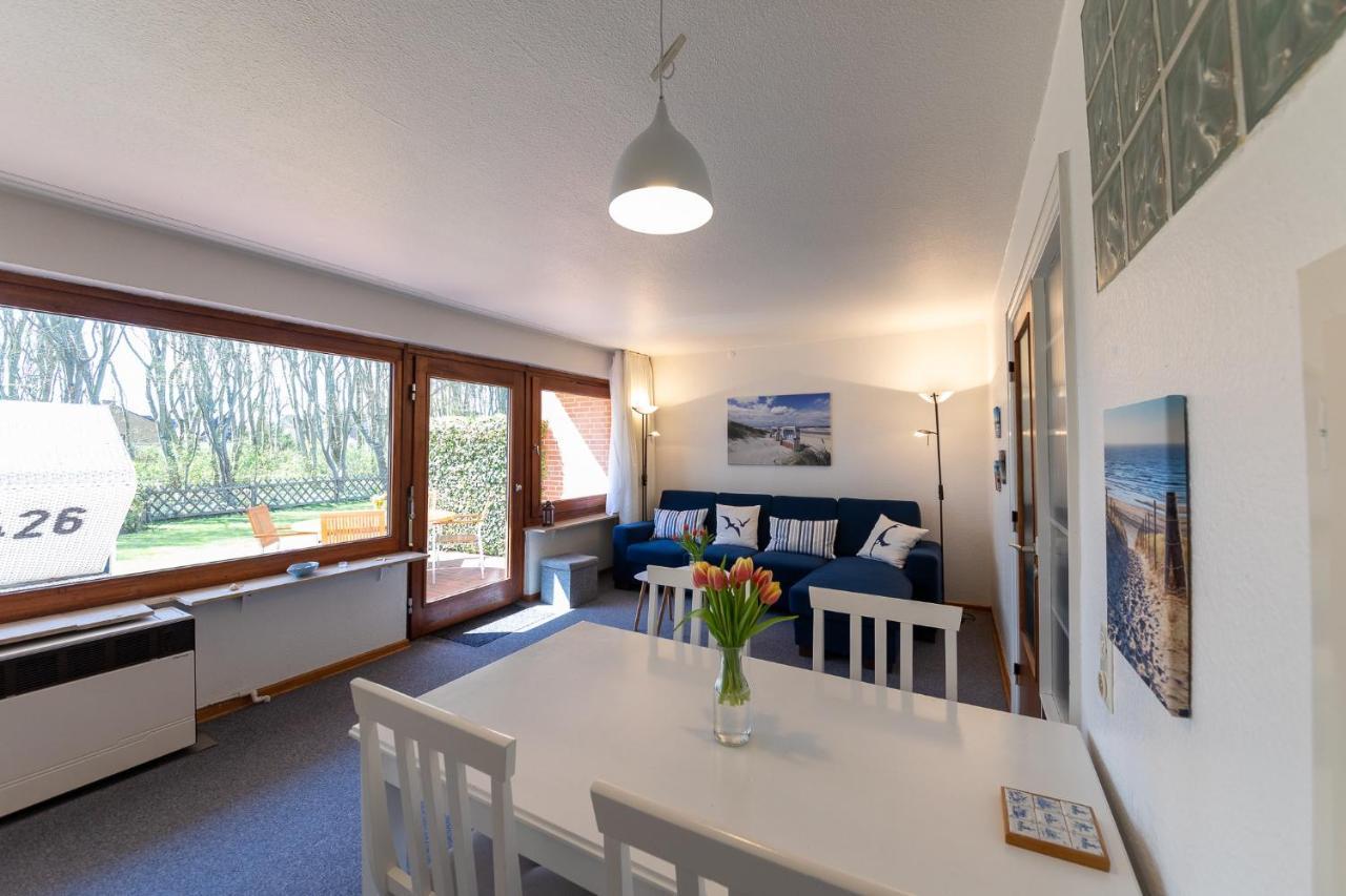Strandkorb Idylle Westerland Kültér fotó